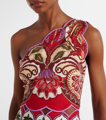 Top Odara asymétrique en lin mélangé | Farm Rio