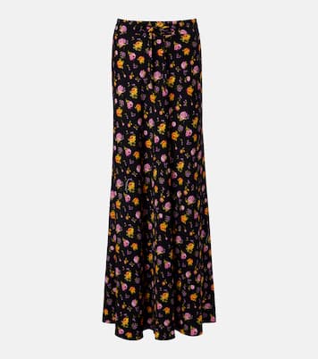 Maxirock aus Charmeuse | Dolce&Gabbana