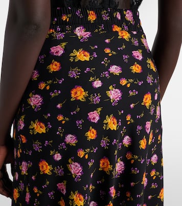 Maxirock aus Charmeuse | Dolce&Gabbana