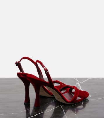 Sandali Elsy in velluto | Jimmy Choo