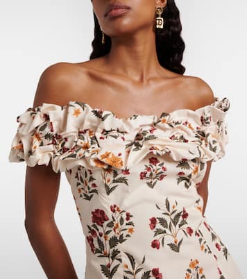 Bedrucktes Minikleid aus Baumwolle | Agua by Agua Bendita