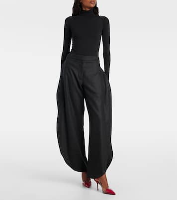 Pumps slingback Le Cœur 90 in vernice | Alaïa