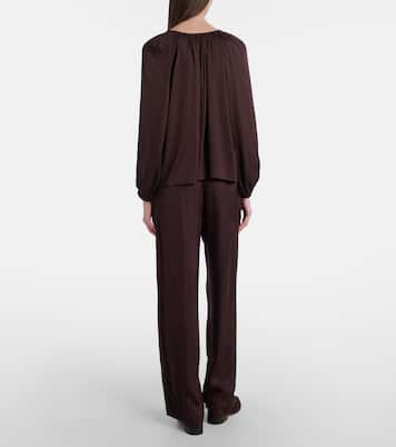 Larkin wide-leg pants | Velvet