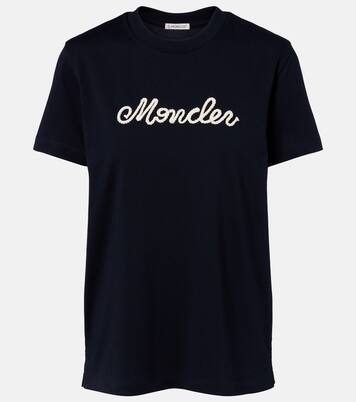 Logo cotton jersey T-shirt | Moncler