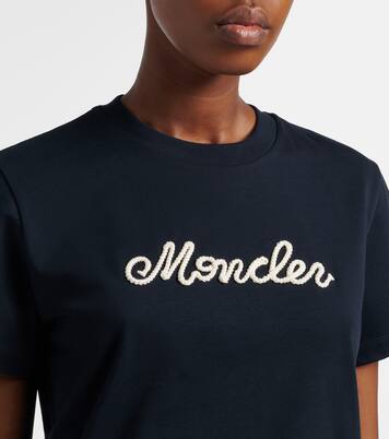 Logo cotton jersey T-shirt | Moncler