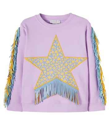 Sweat-shirt imprimé en coton | Stella McCartney Kids