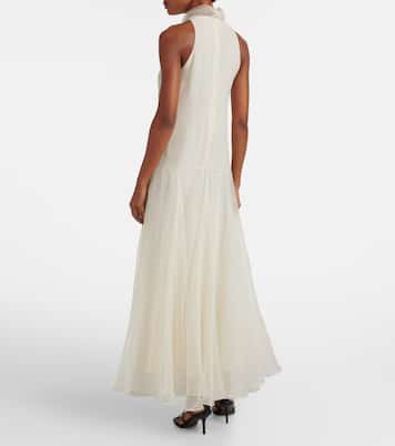 Maxikleid Monili aus Seide | Brunello Cucinelli