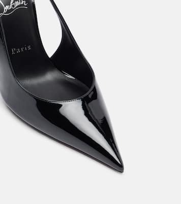 Miss Z patent leather slingback pumps | Christian Louboutin