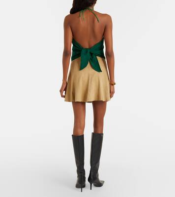 Mini-jupe Mila en daim | Stouls