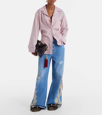 Belted striped shirt | Dolce&Gabbana