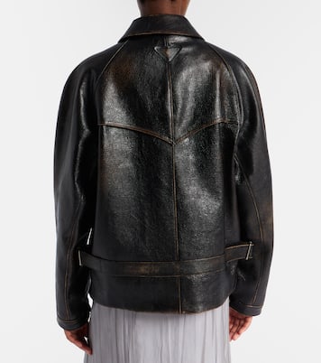Leather jacket | Prada