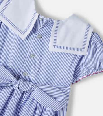 Imogen striped cotton dress | La Coqueta