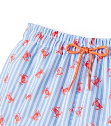 Bravo printed striped swim trunks | La Coqueta