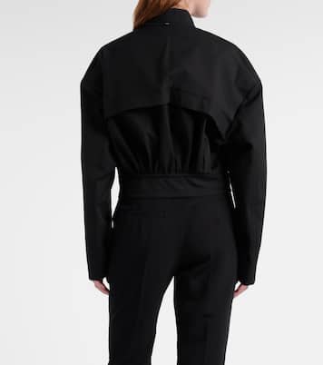 Riviera oversized cotton bomber jacket | Sportmax