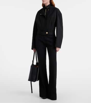 Riviera oversized cotton bomber jacket | Sportmax