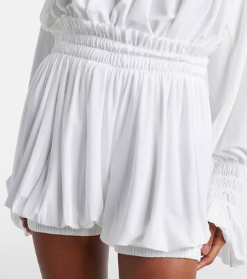 Gathered shorts | Norma Kamali