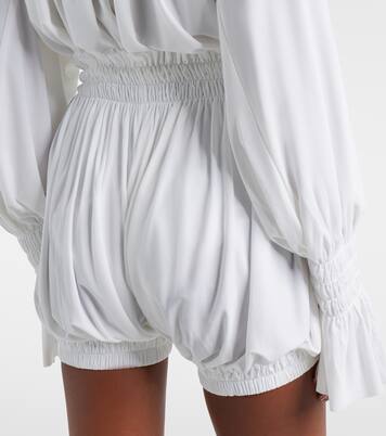 Gathered shorts | Norma Kamali