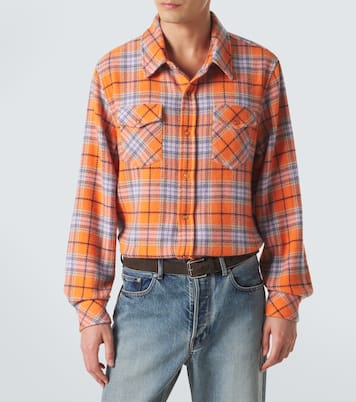 Midnight Sun cashmere shirt with carnelian | God's True Cashmere