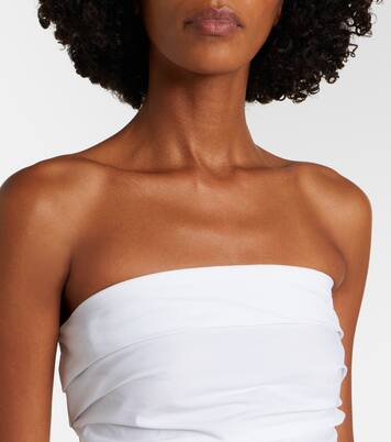 White Label Maisy cotton-blend tube top | Proenza Schouler