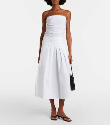 White Label Maisy cotton-blend tube top | Proenza Schouler