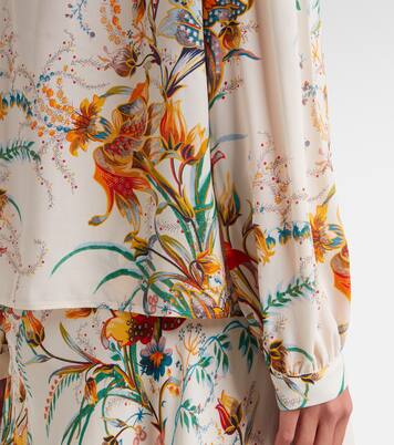 Camisa floral con volantes | Etro
