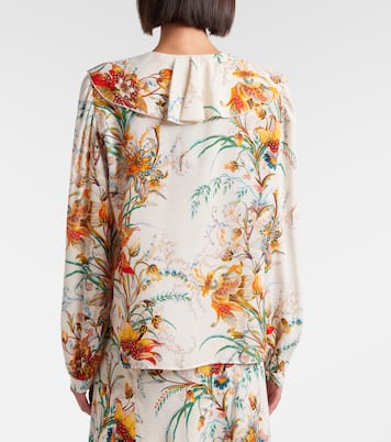 Camisa floral con volantes | Etro