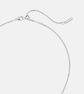 Collar de cadena So Move de oro blanco de 18 ct con diamantes | Messika