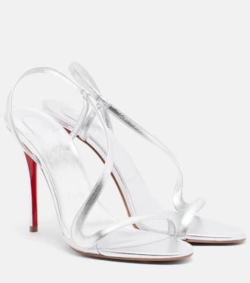 Sandalias Miss Z de piel metalizada | Christian Louboutin
