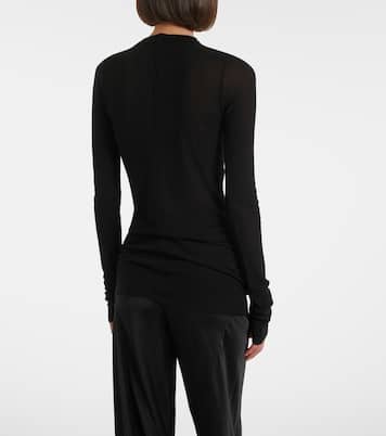 RIbbed-knit top  | Rick Owens