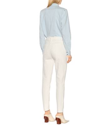 High-Rise Slim Jeans | Goldsign