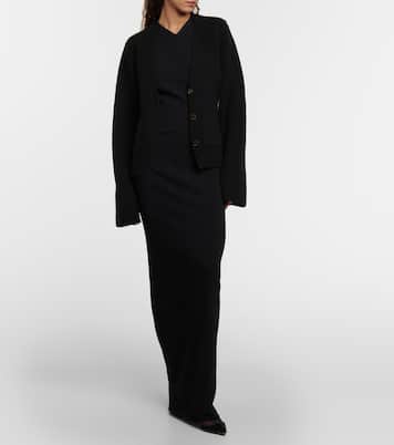 Cardigan Scarlet en cachemire mélangé | Khaite