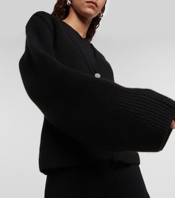 Cardigan Scarlet en cachemire mélangé | Khaite