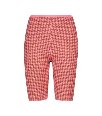 Rumba houndstooth biker shorts | Tropic of C