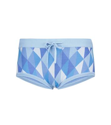 Shorts aus Jacquard-Strick | Dodo Bar Or
