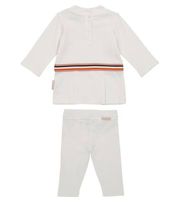 Baby cotton top and leggings set | Moncler Enfant