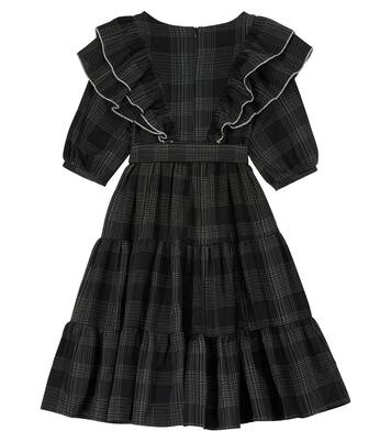 Robe en coton à carreaux | Paade Mode