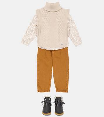 Baby leather pre-walker boots | Donsje