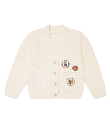 Polo ribbed-knit cardigan | Louise Misha