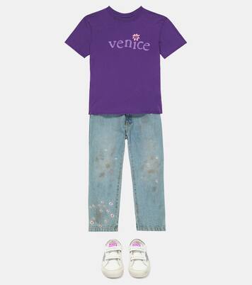 Printed cotton T-shirt | ERL Kids
