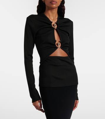 Orbit jersey top | Christopher Esber