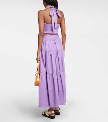 Cropped-Top Kai aus Baumwolle | Staud