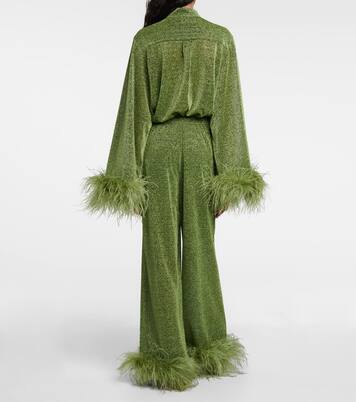 Pantalon ample Lumière Plumage | Oséree