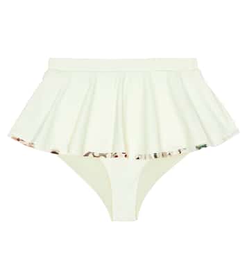Ruffle-trimmed bikini bottoms | Marysia Bumby