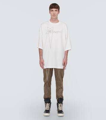 x Champion® nylon sweatpants | Rick Owens