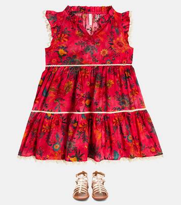 Ginger floral cotton dress | Zimmermann Kids