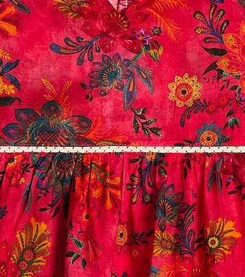 Ginger floral cotton dress | Zimmermann Kids