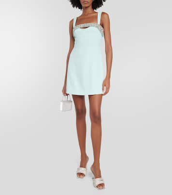 Miniabito in crêpe Lenny con decorazioni | Simkhai