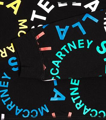 Logo cotton jersey sweatshirt | Stella McCartney Kids