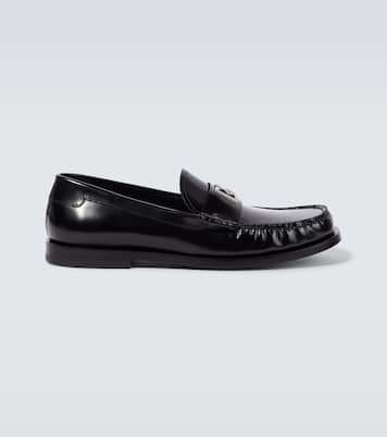 DG polished leather loafers | Dolce&Gabbana