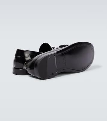 DG polished leather loafers | Dolce&Gabbana